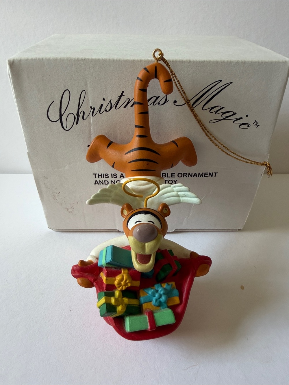 Disney Tigger Angel Christmas Ornament Holiday